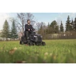 Kép 2/9 - scheppach TMR 452-98H-RD - 98 CM-ES FŰNYÍRÓ TRAKTOR HÁTSÓ KIDOBÁSSAL ÉS HIDROSZTATIKUS SEBESSÉGVÁLTÓVAL