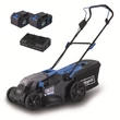 Kép 1/9 - Scheppach BC-MP430-X-SET XL2 - AKKUS FŰNYÍRÓ INDUKCIÓS MOTORRAL 4 AZ 1-BEN 2X20V, IXES 20V (2 DB AKKUVAL ÉS TÖLTŐVEL)