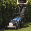 Kép 2/9 - Scheppach BC-MP430-X-SET XL2 - AKKUS FŰNYÍRÓ INDUKCIÓS MOTORRAL 4 AZ 1-BEN 2X20V, IXES 20V (2 DB AKKUVAL ÉS TÖLTŐVEL)