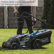 Kép 5/9 - Scheppach BC-MP430-X-SET XL2 - AKKUS FŰNYÍRÓ INDUKCIÓS MOTORRAL 4 AZ 1-BEN 2X20V, IXES 20V (2 DB AKKUVAL ÉS TÖLTŐVEL)