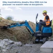 Kép 12/12 - Scheppach EXC 815 mini forgó kotrógép