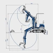 Kép 2/7 - Scheppach EXC 1400 - MINI FORGÓ KOTRÓGÉP