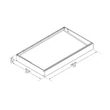 Kép 2/6 - Palram SOPHIA 1600 OPAL WHITE - BŐVÍTHETŐ BEJÁRATI ELŐTETŐ ( OPÁLFEHÉR )