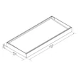 Kép 2/8 - Palram SOPHIA 2150 CLEAR - MODERN BEJÁRATI ELŐTETŐ (ÁTLÁTSZÓ)