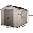 Kép 2/3 - CURVER  KETER FACTOR 8x11 beige 585 taupe 557 (230454)