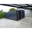 Kép 7/7 - YESWAY BAT14 S1004C KÜLTÉRI FÉM HÁZ GARÁZS  380X540X232
