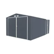 Kép 2/7 - YESWAY BAT14 S1004C KÜLTÉRI FÉM HÁZ GARÁZS  380X540X232
