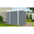 Kép 2/4 - RIWALL RMSP 6X8 ANTRACIT - FÉM KERTI TÁROLÓ 2,4 X 1,8 M LAPOSTETŐVEL (ANTRACIT)