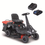 SCHEPPACH MR 230-61 - benzinmotoros fűnyíró minirider elektromos indítással, 61 cm, 3 az 1-ben