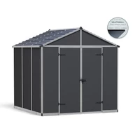 PALRAM  RUBICON 8' X 8' ANTRACIT - HEAVY DUTY TÁGAS KERTI TÁROLÓ