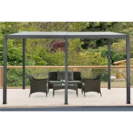 Riwall  RMBP 13x10 Anthracite bioklimatikus alumínium pergola 4x3 m, antracit