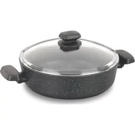 Korkmaz ORNELLA Aluminium Szeletsütő Fedővel 24Cm (A1843)