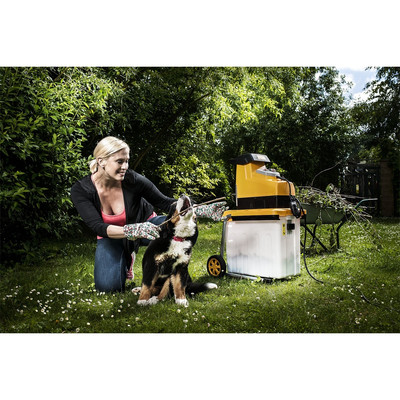 Riwall RES 3044 B - ELEKTROMOS ÁGAPRÍTÓ 3000 W MOTORRAL, ÁTLÁTSZÓ GYŰJTŐEDÉNNYEL