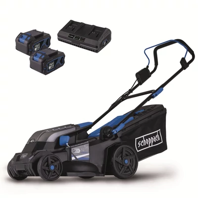 BC-MP380-X-SET XL2 - AKKUS FŰNYÍRÓ INDUKCIÓS MOTORRAL 4 AZ 1-BEN 2X20V, IXES 20V (2 DB AKKUVAL ÉS TÖLTŐVEL)