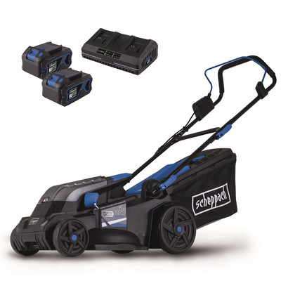 BC-MP380-X-SET XL2 - AKKUS FŰNYÍRÓ INDUKCIÓS MOTORRAL 4 AZ 1-BEN 2X20V, IXES 20V (2 DB AKKUVAL ÉS TÖLTŐVEL)