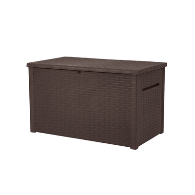 KETER JAVA BOX MŰRATTAN KERTI LÁDA 850L Barna