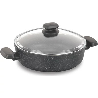 Korkmaz ORNELLA Aluminium Szeletsütő Fedővel 24Cm (A1843)