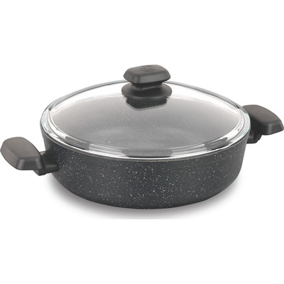 Korkmaz ORNELLA Aluminium Szeletsütő Fedővel 24Cm (A1843)