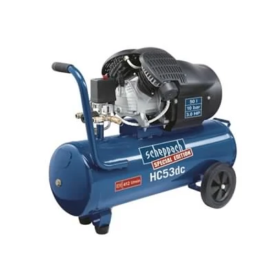 SCHEPPACH HC 53 DC - OLAJKENÉSŰ KÉTHENGERES KOMPRESSZOR 50 L