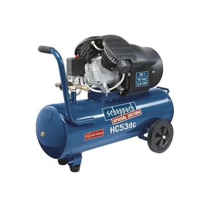 SCHEPPACH HC 53 DC - OLAJKENÉSŰ KÉTHENGERES KOMPRESSZOR 50 L