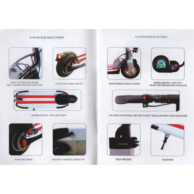YESWAY E1969 ELEKTROMOS SCOOTER ROLLER 10'' YESWAY E1969 ELEKTROMOS SCOOTER ROLLER 10''