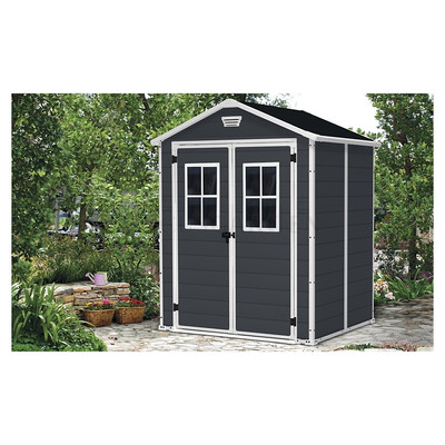 Kerti ház kerti tároló műanyag CURVER MANOR Breteuil 6x5 + 2 ablak Kerti ház kerti tároló műanyag CURVER MANOR Breteuil 6x5 + 2 ablak
