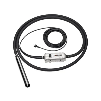 ENAR SPYDER-PRO nagyfrekvenciás betonvibrátor szett - 5 m tengely+38mm fej580kW, 15m kábel, 230V