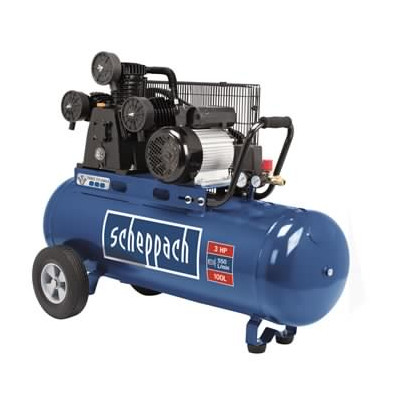SCHEPPACH HC 550 TC - OLAJKENÉSŰ HÁROMHENGERES ÉKSZÍJAS KOMPRESSZOR 100 L