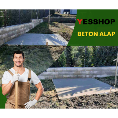 KERTI HÁZ ALAP KÉSZÍTÉSE 1 nm2/10cm vastagság