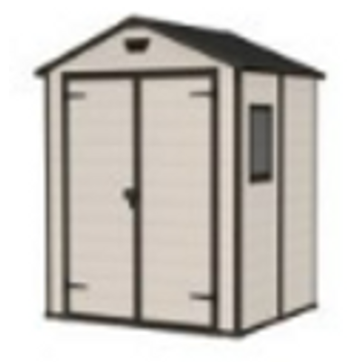 Kerti ház kerti tároló műanyag CURVER MANOR 6x5 DD beige