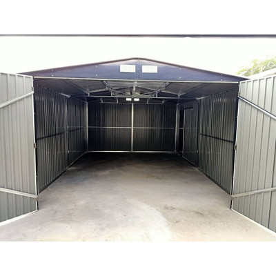 YESWAY S1004B FÉM HÁZ GARÁZS 380X480X232 CM YESWAY S1004B FÉM HÁZ GARÁZS 380X480X232 CM