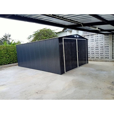YESWAY S1004B FÉM HÁZ GARÁZS 380X480X232 CM YESWAY S1004B FÉM HÁZ GARÁZS 380X480X232 CM