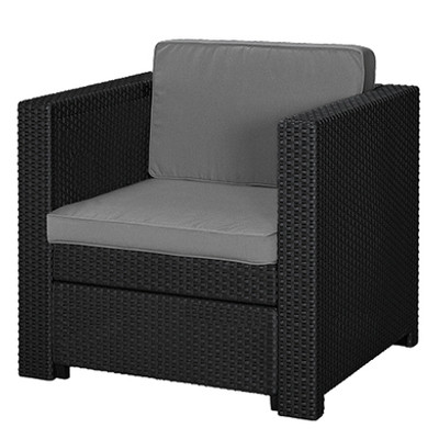 Curver Provence Armchair kerti fotel Grafit szürke