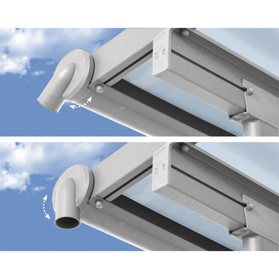 Palram SIERRA 3000 SZÜRKE 3 X 3 - PERGOLÁK Palram SIERRA 3000 SZÜRKE 3 X 3 - PERGOLÁK