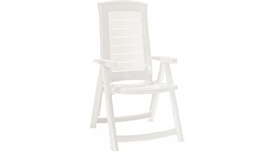 CURVER Aruba fehér Összecsukható, dönthető háttámlájú kerti szék